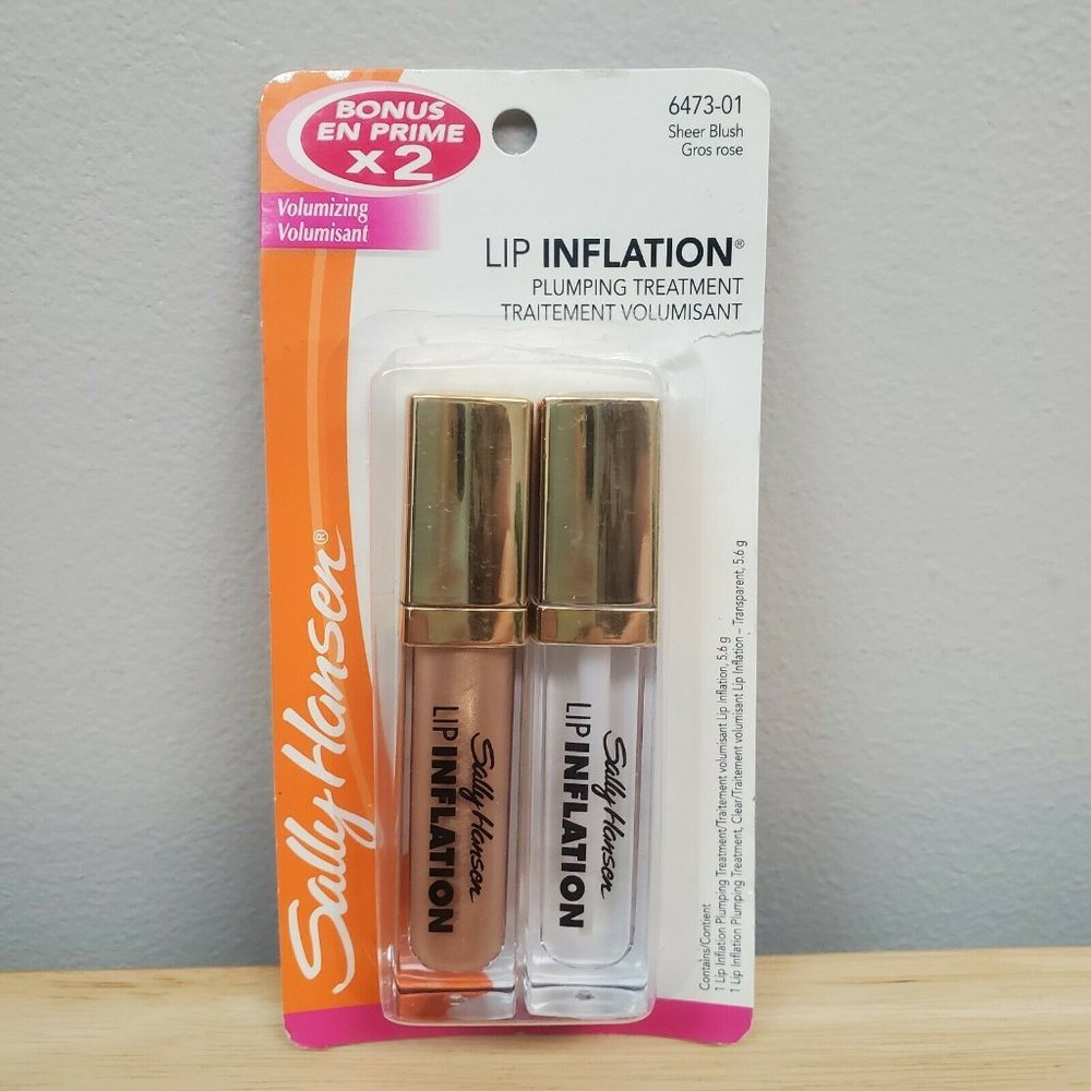 Sally Hansen Lip Inflation Plumping Treatment, Sheer Blush 6473-01
